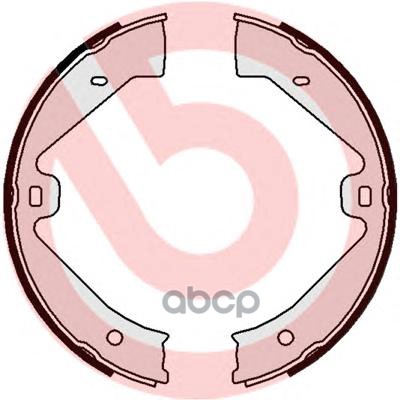 Колодки тормозные барабанные (Сзади) Volkswagen Touareg 10-18 / Porsche Cayenne 10-18 Brembo арт. S65505