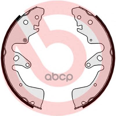 Колодки Тормозные Барабанные К-Т Suzuki Grand Vitara Ii Jt 04 05-- R Brembo арт. S79524