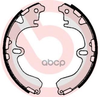 Колодки тормозные барабанные 200мм Brembo арт. S83531