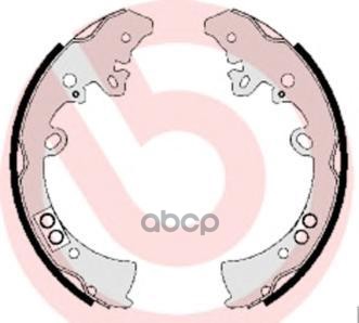 Колодки тормозные барабанные задн. TOYOTA HILUX VII Pickup (_N1_  _N2_  _N3_) 08/04-> Brembo арт. s83550