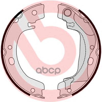 Колодки тормозные барабанные 172мм Brembo арт. S83560