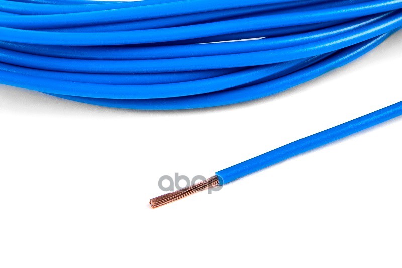Провод ПВАМ 0,75 кв.мм цвет голубой, длина 10м. CARGEN арт. AX3514