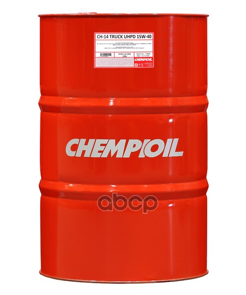 CHEMPIOIL 15W-40 Ch-14 Truck Uhpd Cj-4/ Sn, E7/ E9 208Л (Синт. Мотор. Масло) Hcv