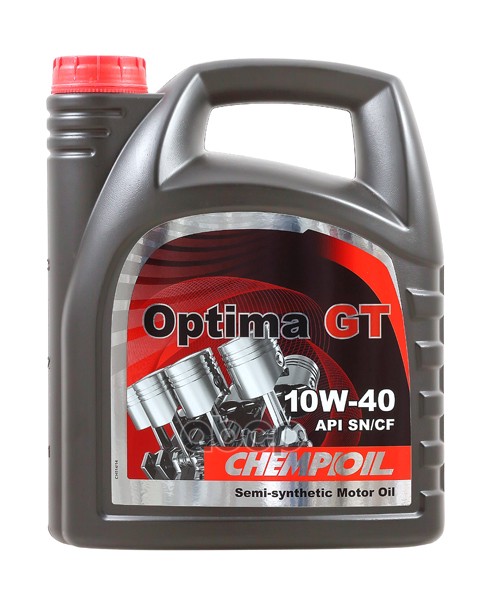 CHEMPIOIL 10W-40 Optima Gt Sn/Cf, A3/B4, 4Л (Полусинт. Мотор. Масло)
