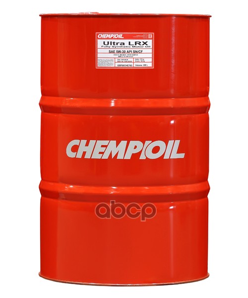 CHEMPIOIL 5W-30 Ultra Lrx Sn/Cf, C3, 208Л (Синт. Мотор. Масло)