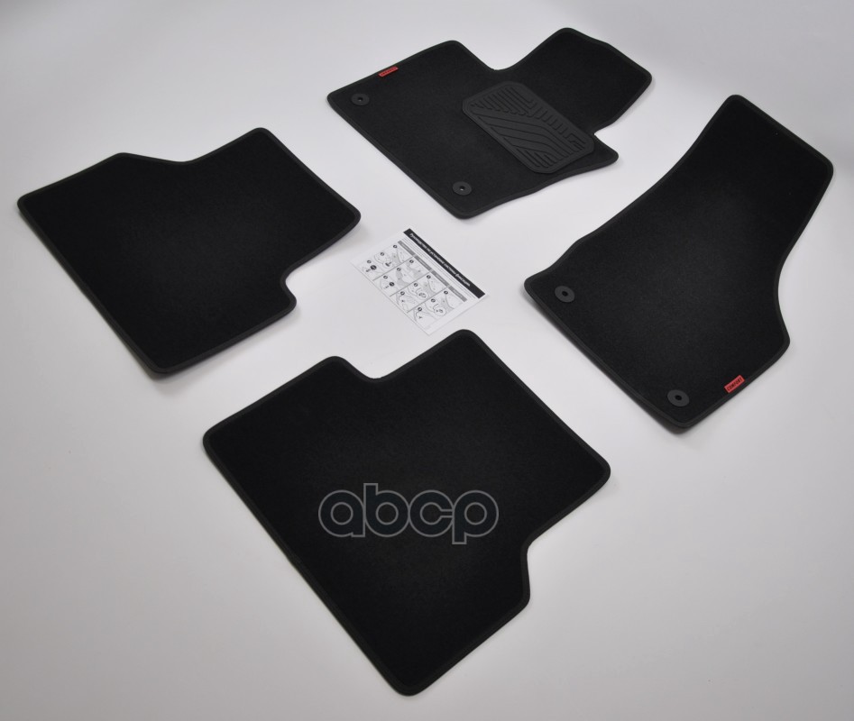Коврики салона текстиль черный Audi Q3 8UB, 8UG 2011-2018 с крепежом COMFORT 01.03.502.F COMFORT арт. 01.03.502.F