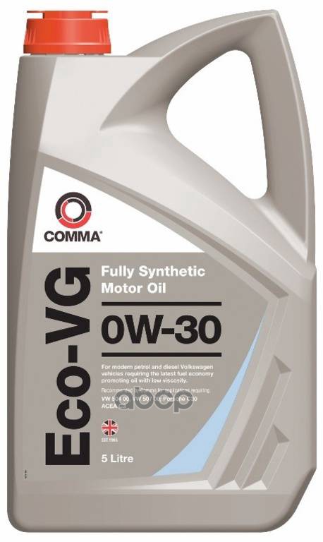 COMMA Масло моторное 0W-30 ECOVG5L