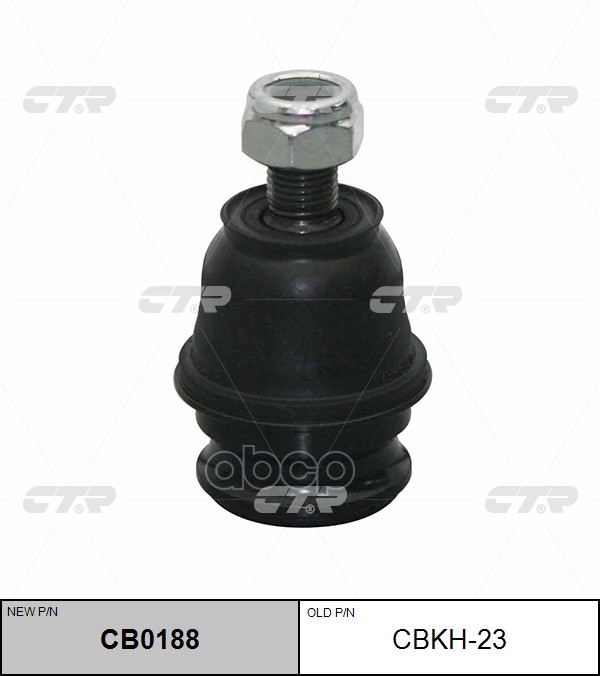 Опора шаровая Hyundai Atos 1998 ~ 2008 / Amica 1999 ~ 2008 CTR арт. CB0188