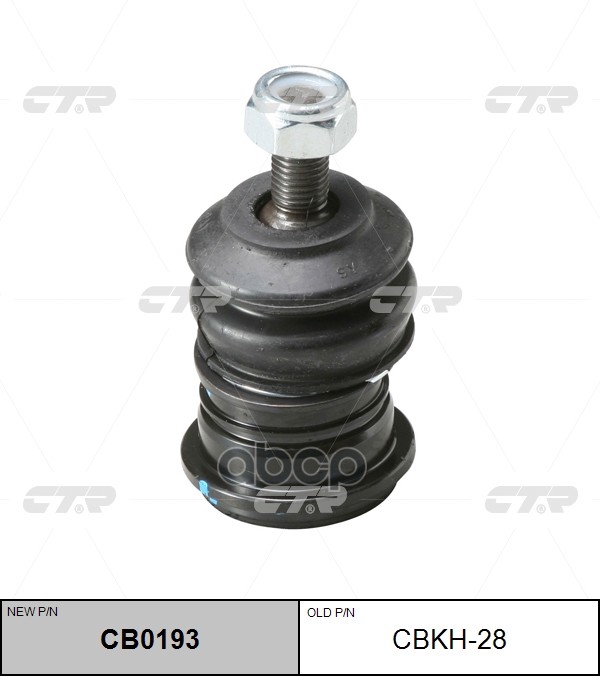 Шаровая опора Hyundai Sonata 98-13 / Grandeur 05-09 CTR арт. CB0193