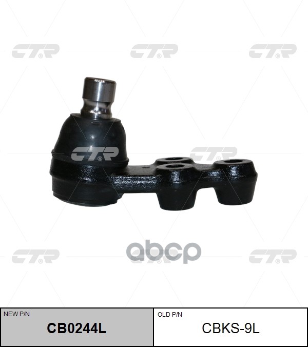 Опора шароваяSSANGYONG KORANDO 12-/ RODIUS 06- нижн.лев. (старый арт. CBKS-9L) CB0244L CTR арт. CB0244L