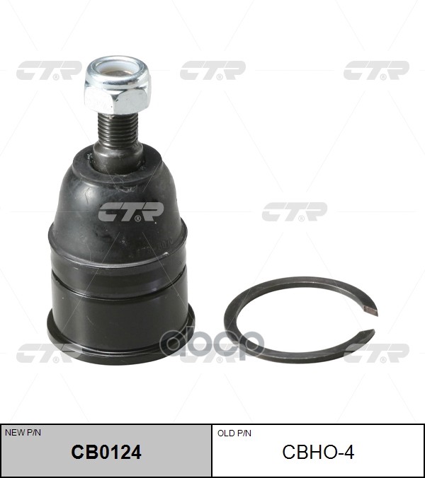Опора Шаровая Нижняя Honda Accord 85-89, Civic 87- (Нов Арт Cb0124) Cbho-4 CTR арт. CBHO-4