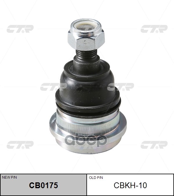 Опора Шаровая Hyundai Porter New 96-04, Porter Ii 04- (Ан. Cbm-14) (Нов Арт Cb0175) Cbkh-10 CTR арт. CBKH-10