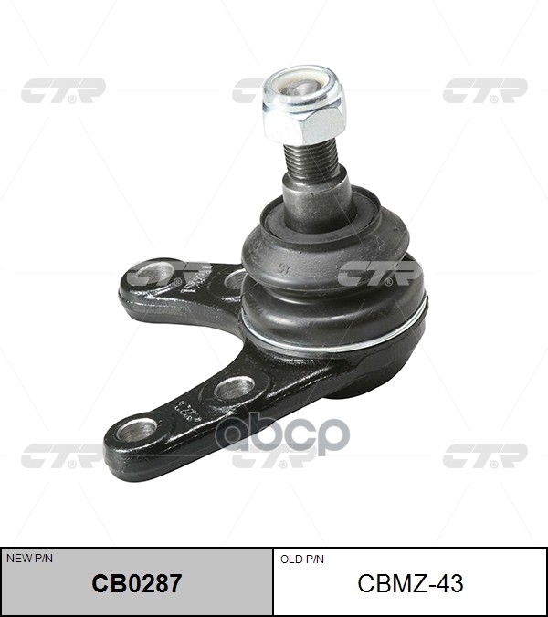 Опора Шаровая Нижняя Mazda Bt50 2006 - / Ford Ranger 2005 - 2012 4Wd CTR арт. cbmz-43