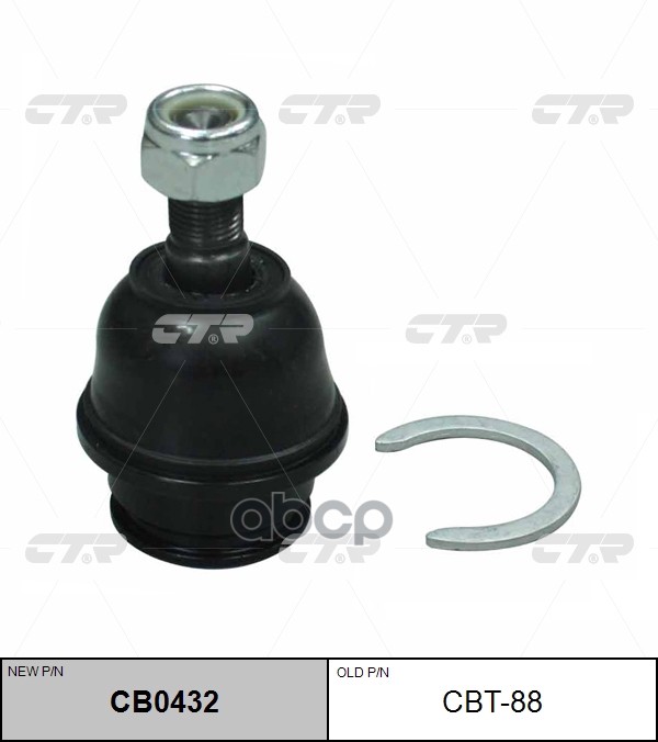 Опора Шаровая Нижняя Toyota 4-Runner, Land Cruiser Prado 120, Lexus Gx470 (Нов Арт Cb0432) Cbt-88 CTR арт. CBT-88