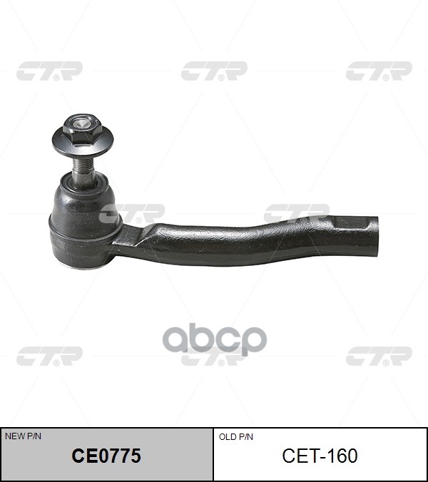Рулевой наконечник Toyota Prius (NHW20) 03-11 CTR арт. CE0775