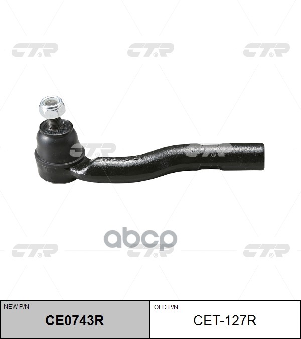 Наконечник Рулевой Тяги Toyota Celsior 1988 - 1996 / Lexus Ls 1989 - 1995 / Lexus Gs 1997 - 2005 / S CTR арт. cet-127r