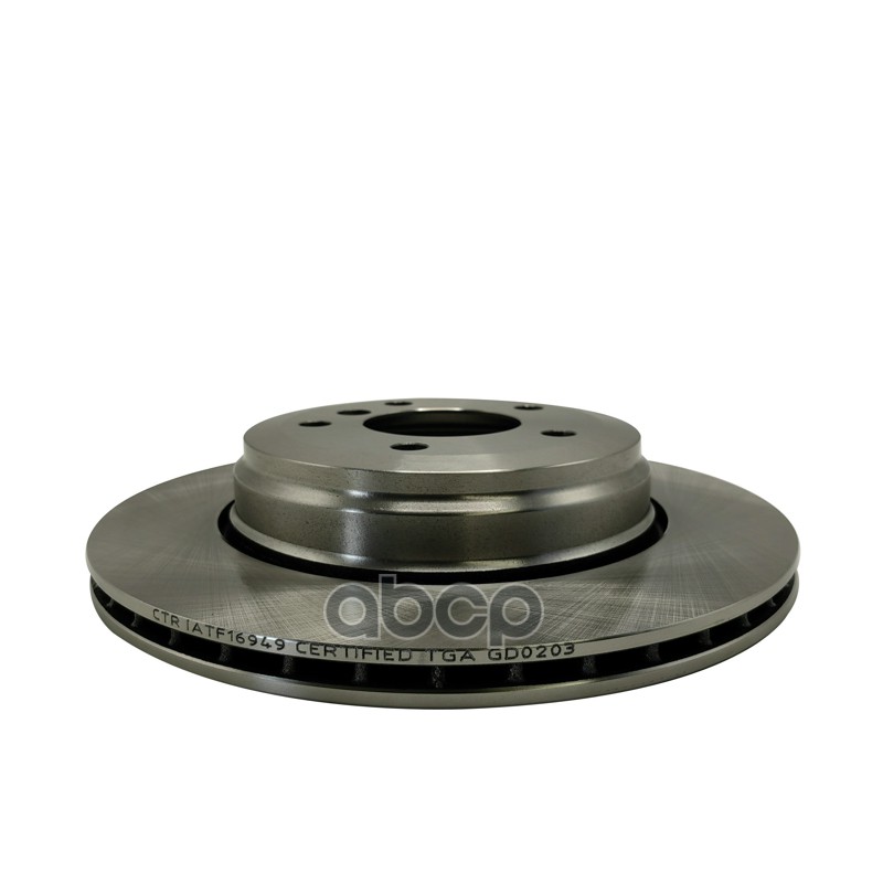 Диск тормозной вентилируемый BMW 5-Series 2001 ~ 2010 / 6-Series 2001 ~ 2010 CHEVROLET Opala 1971 ~ 1981 зад.прав.лев. GD0203...