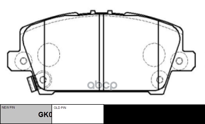 Колодки передние HONDA CIVIC 5D 06- CTR GK0388 CTR арт. GK0388