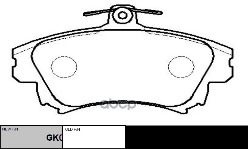 Колодки передние MITSUBISHI CARISMA / COLT 04-> CTR GK0637 CTR арт. GK0637