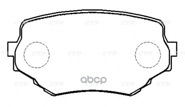 Колодки передние SUZUKI Grand/Vitara CTR GK0952 CTR арт. GK0952
