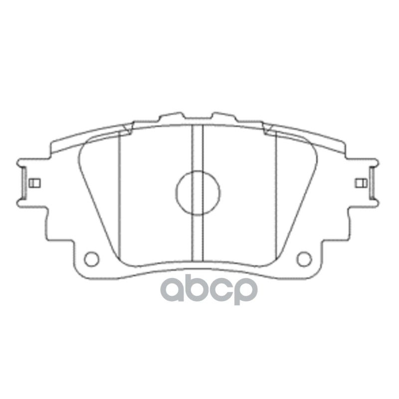 Колодки тормозные TOYOTA Corolla 2018 ~ / Altis 2018 ~ / Spacio 2020 ~ / Crown 2018 ~ / Kluger 2021 ~ / High зад.прав.лев. GK...