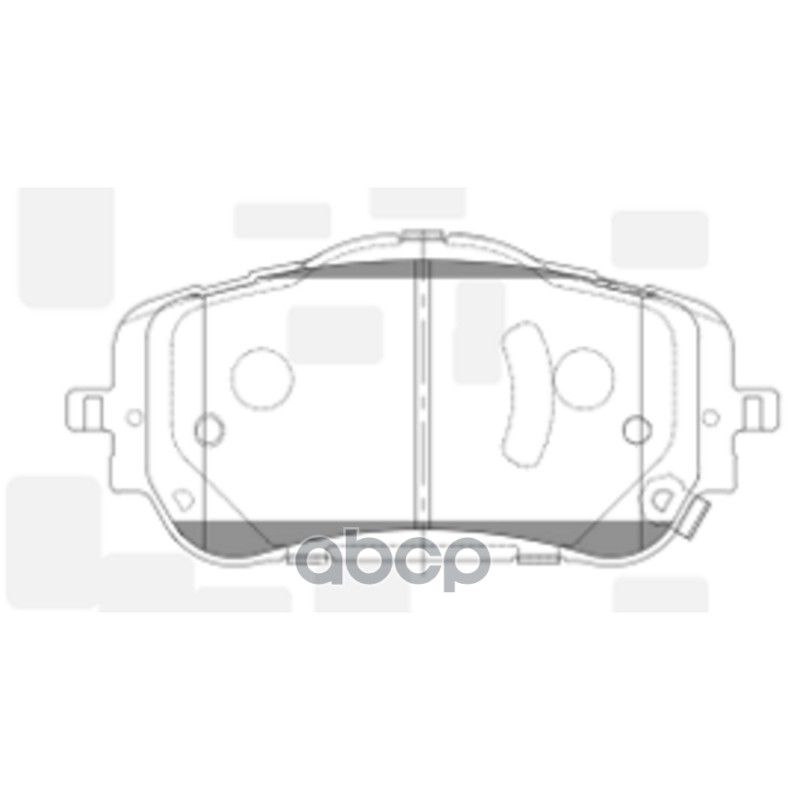 Колодки тормозные HAVAL Dargo 2022 ~ / H6 2021 ~ / H6S 2021 ~ перед прав.лев. GK1532 CTR арт. GK1532