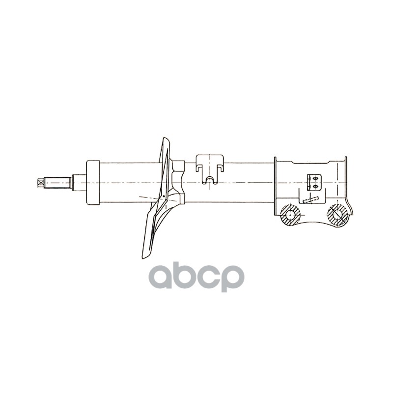 Амортизатор подвески CHEVROLET Aveo / Kalos 2003 ~ 2011 , DAEWOO Gentra 2013 ~ / DAEWOO Kalos 2002 ~ CTR арт. GY0319G