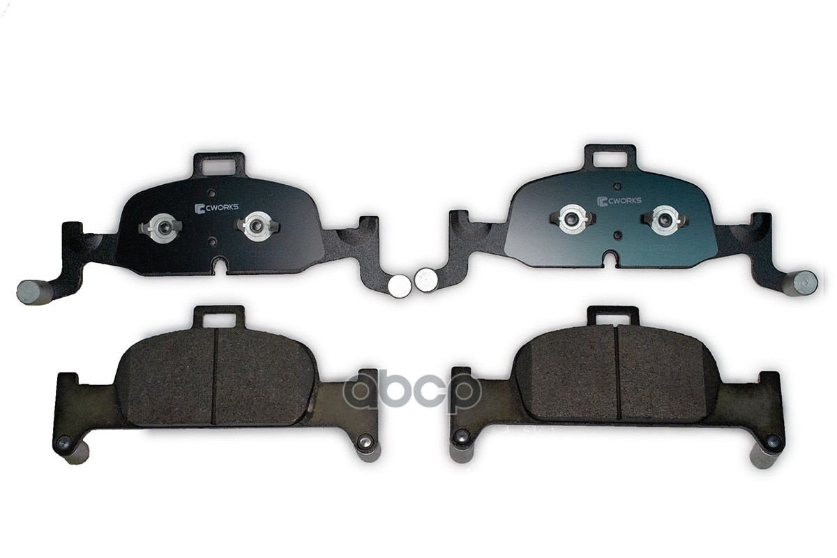 Колодка тормозная передняя (кт.4шт)  Low Metallic CWORKS арт. c11cr0007