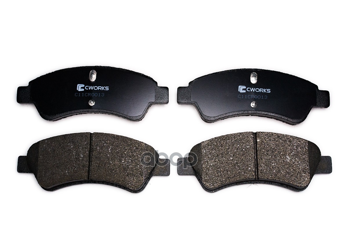 Тормозные колодки передние Low Metallic C11CR0013 CWORKS арт. C11CR0013
