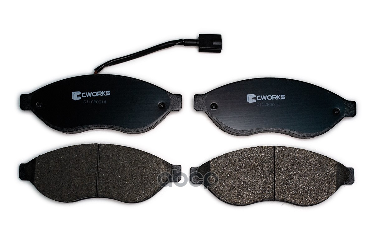 Тормозные колодки передние Low Metallic C11CR0014 CWORKS арт. C11CR0014