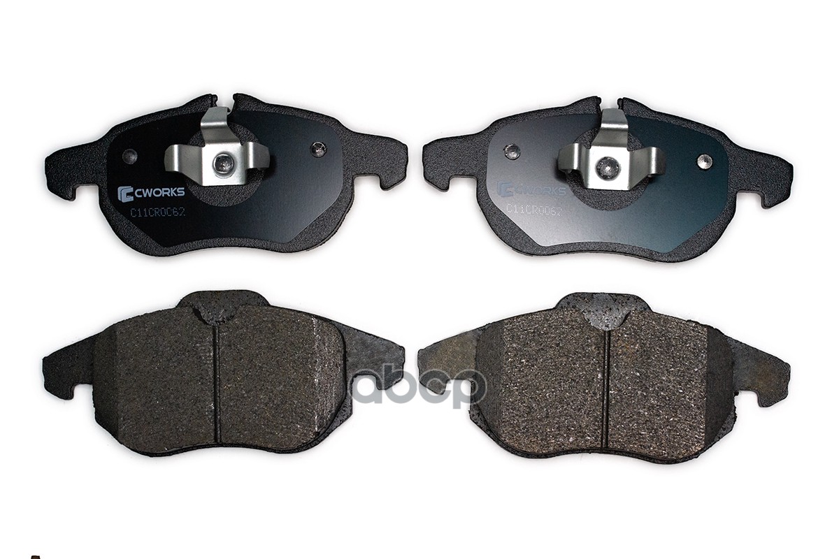 Тормозные колодки передние Low Metallic C11CR0062 CWORKS арт. C11CR0062