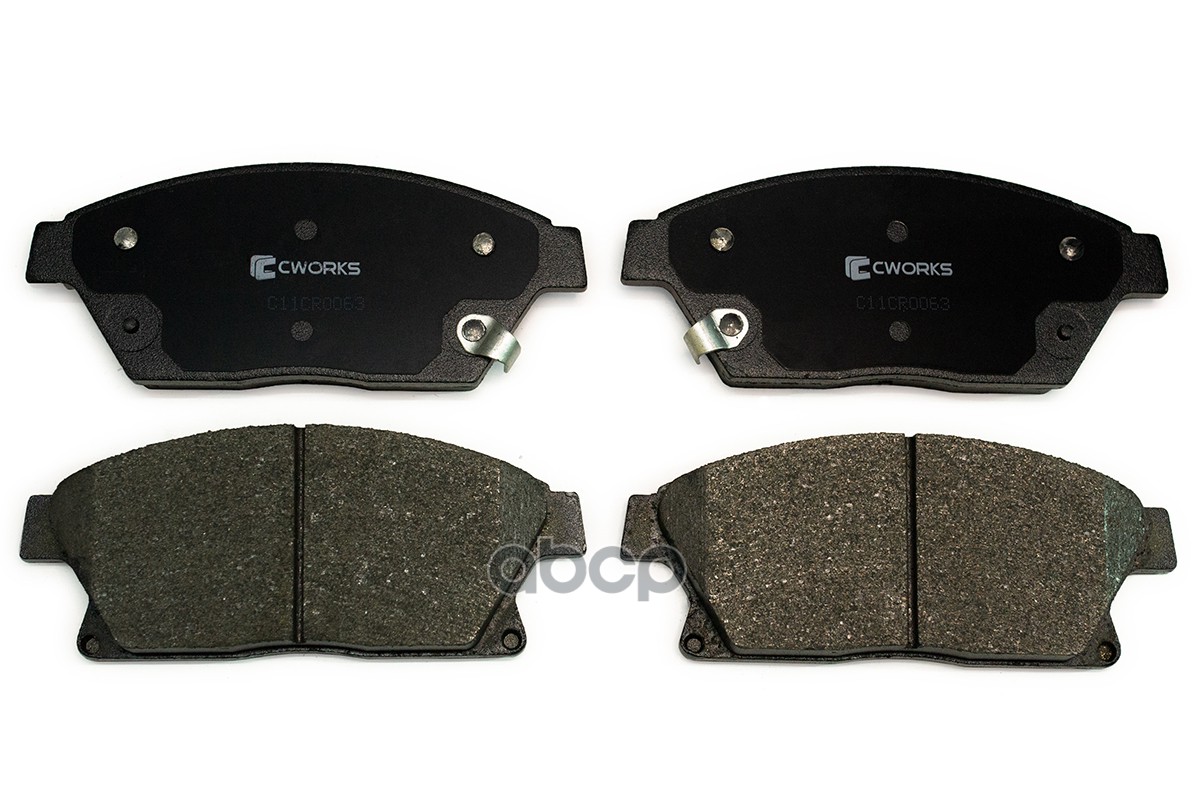 Тормозные колодки передние Low Metallic C11CR0063 CWORKS арт. C11CR0063