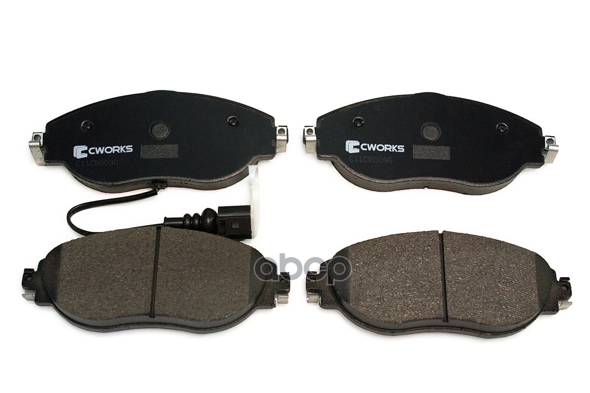 Тормозные колодки передние Low Metallic C11CR0090 CWORKS арт. C11CR0090