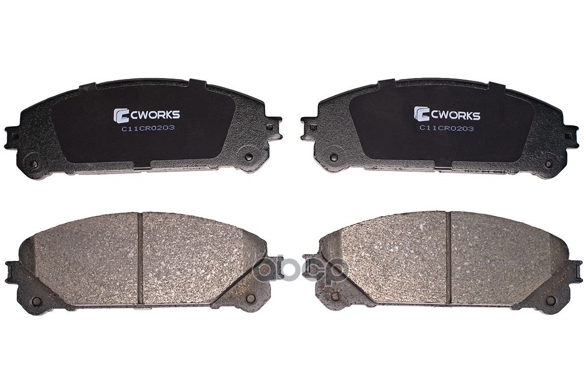 Колодки передние CWORKS C11CR0203 CWORKS арт. C11CR0203