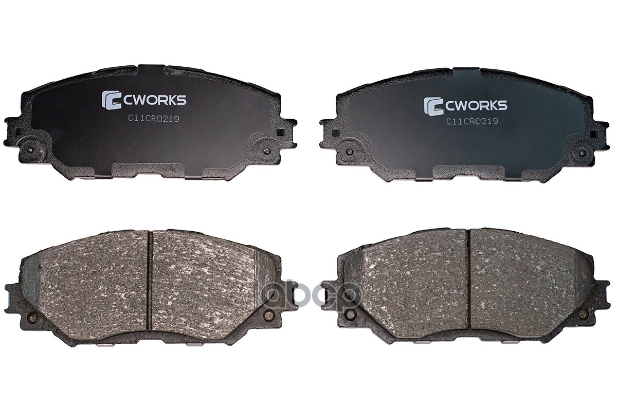 Тормозные колодки передние Low Metallic C11CR0219 CWORKS арт. C11CR0219