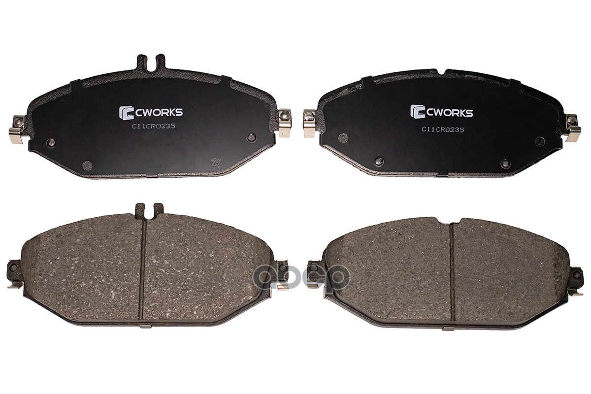 Колодки тормозные дисковые передние  Low Metallic CWORKS арт. c11cr0235