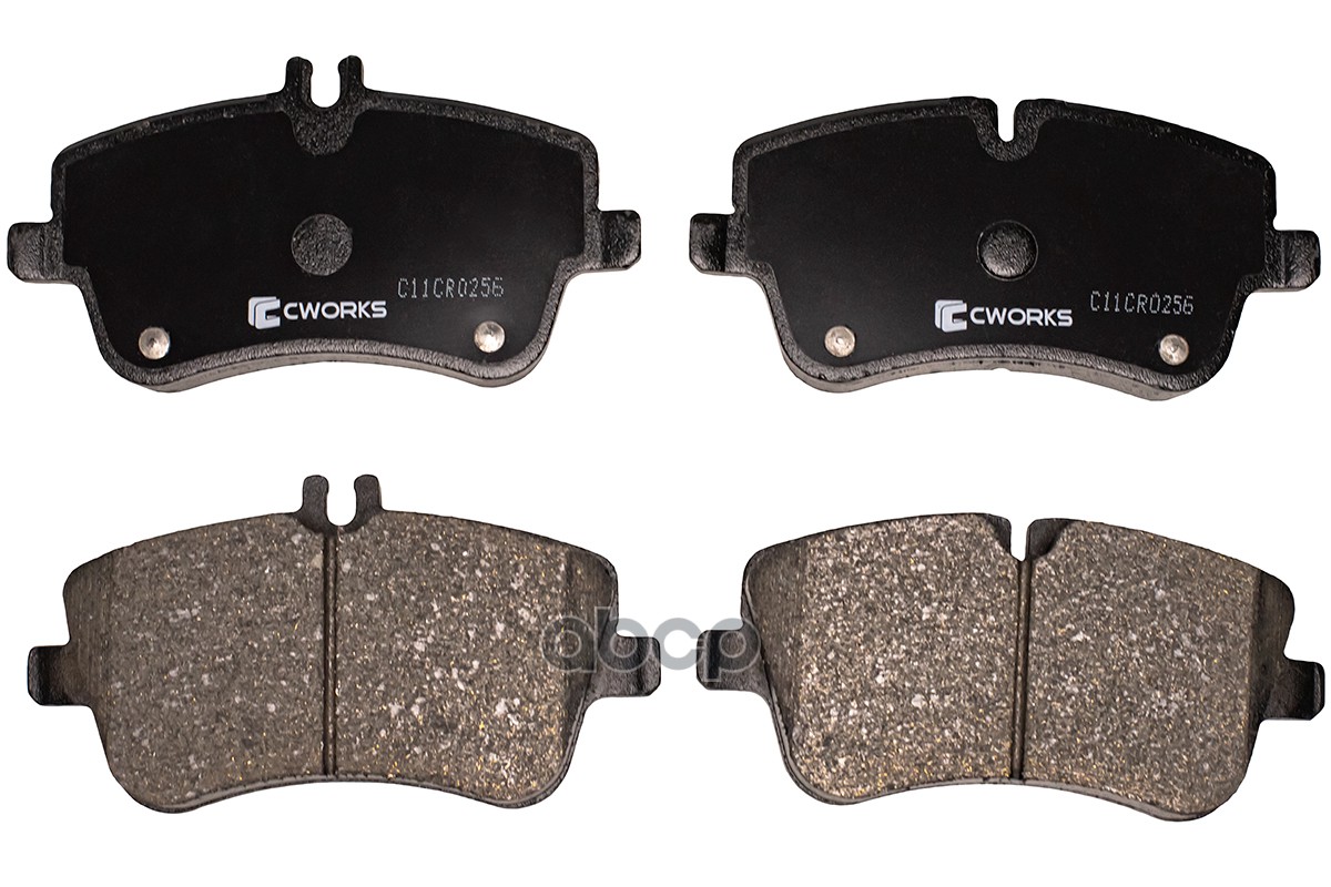 Тормозные колодки передние, Low Metallic C11CR0256 CWORKS арт. C11CR0256