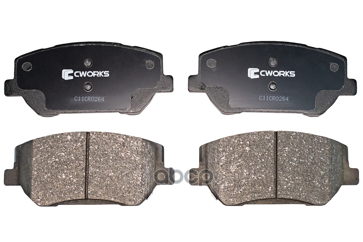 Колодки тормозные передние (Low Metallic) HYUNDAI / KIA CWORKS арт. c11cr0264