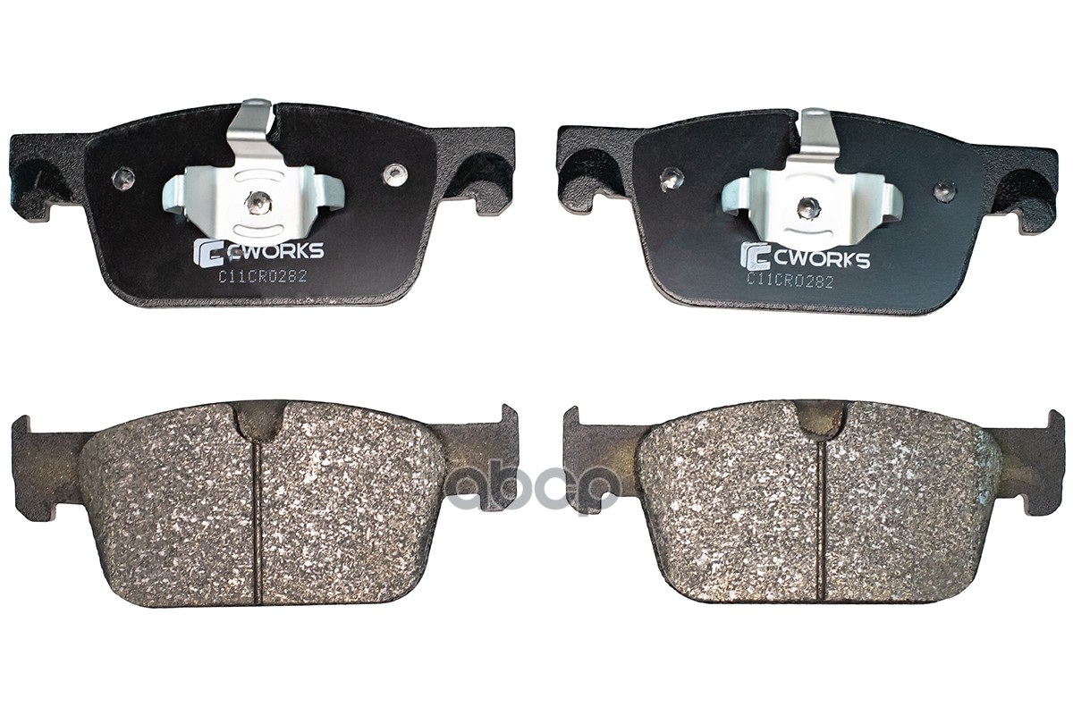 Колодки тормозные передние (Low Metallic) VOLVO CWORKS арт. c11cr0282