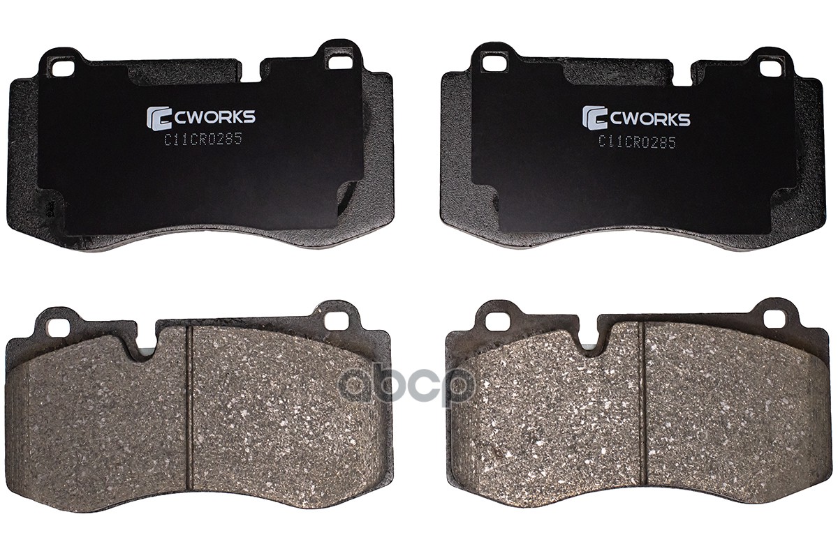 Тормозные колодки передние, Low Metallic C11CR0285 CWORKS арт. C11CR0285