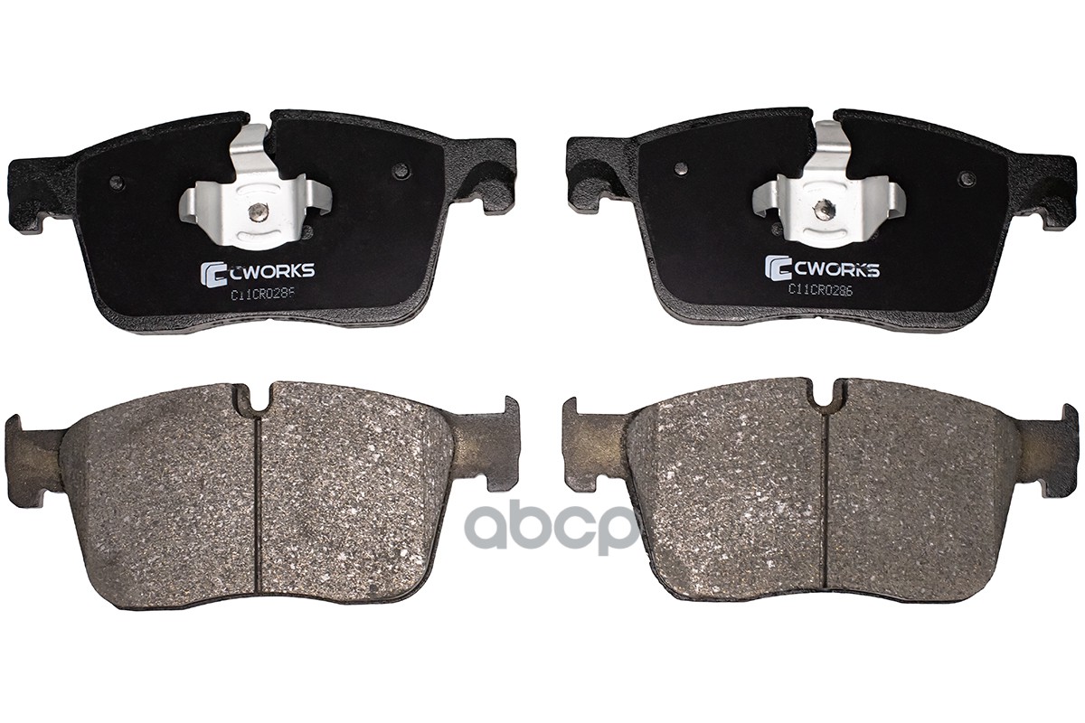 Тормозные колодки передние, Low Metallic C11CR0286 CWORKS арт. C11CR0286