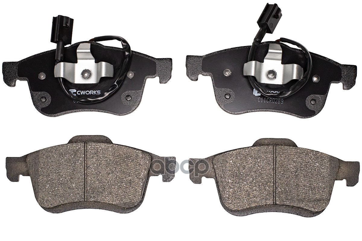 Снят Тормозные колодки передние, Low Metallic C11CR0289 CWORKS арт. C11CR0289