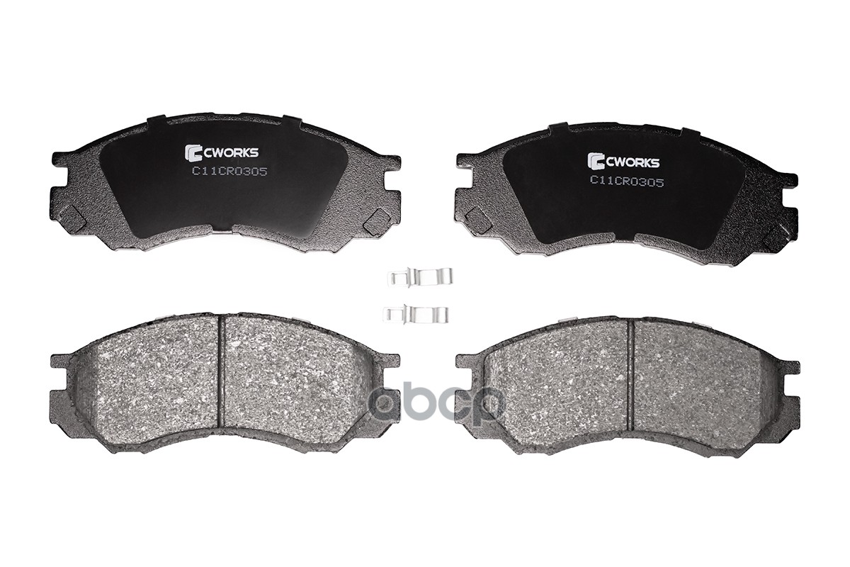 Тормозные колодки передние Low Metallic C11CR0305 CWORKS арт. C11CR0305