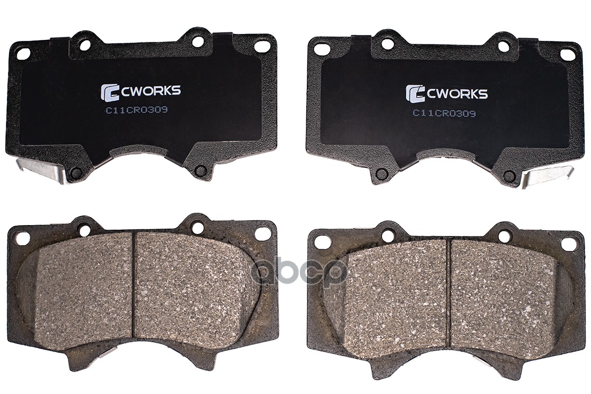 Тормозные колодки передние C11CR0309 CWORKS арт. C11CR0309