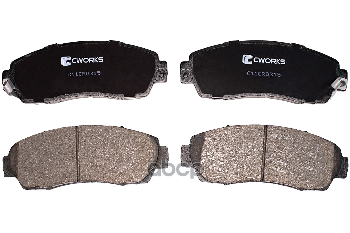 Тормозные колодки передние C11CR0315 CWORKS арт. C11CR0315