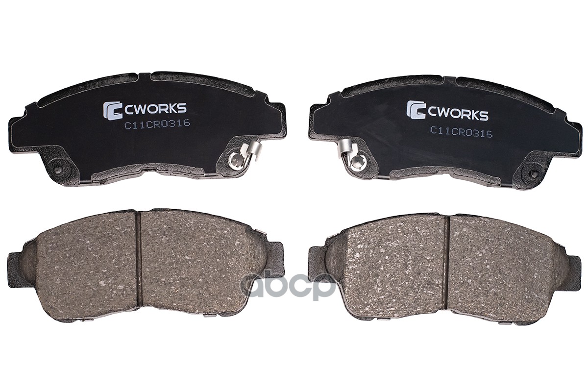 Колодки тормозные передние TOYOTA CWORKS арт. c11cr0316