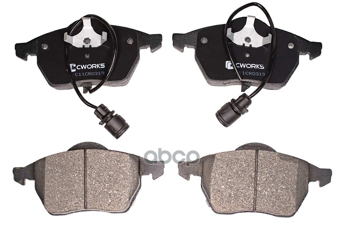 Тормозные колодки передние C11CR0319 CWORKS арт. C11CR0319