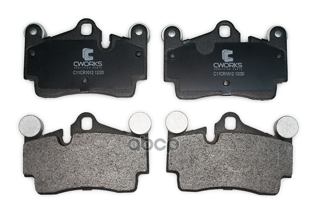 Тормозные колодки передние Low Metallic C11CR1012 CWORKS арт. C11CR1012