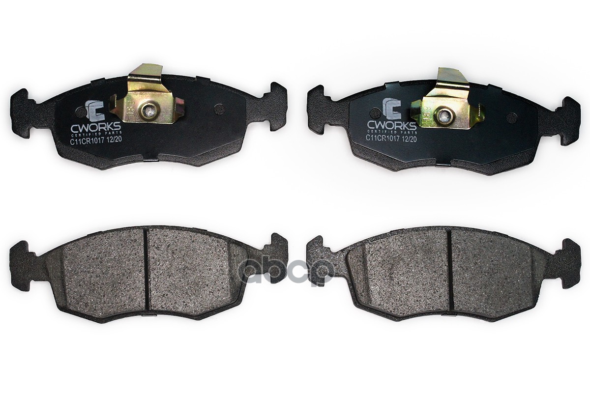 Тормозные Колодки Передние (Low Metallic) Cworks C11cr1017 CWORKS арт. C11CR1017