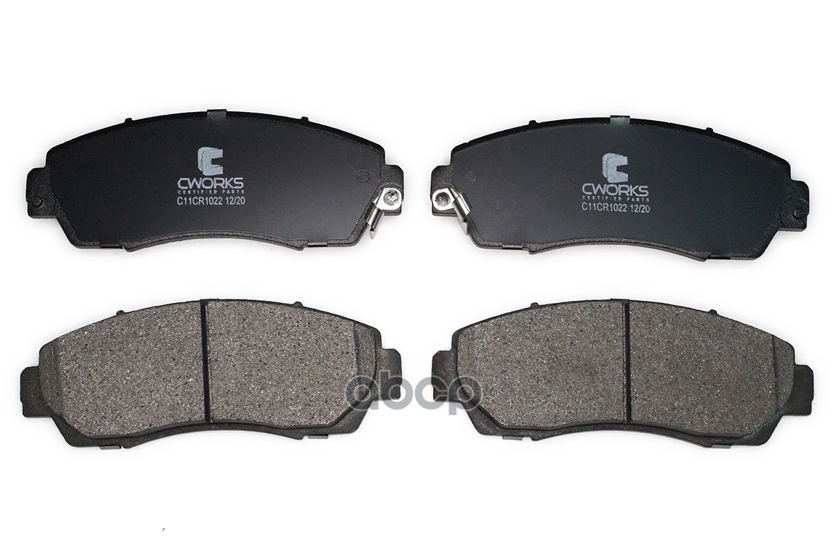 Тормозные колодки передние (Low Metallic) CWORKS C11CR1022 CWORKS арт. C11CR1022